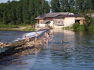 Râul Kolpa, lângă Gribljah