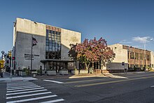 A photograph of the front facade of the Washtenaw County Courthouse