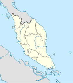 Tenggaroh is located in Peninsular Malaysia