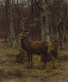 Cerf et biches, par Rosa Bonheur, 1878.