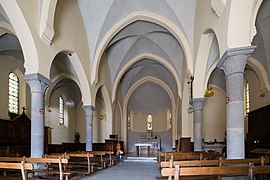 Intérieur de l'église Sainte-Anne