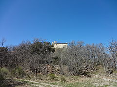 Chapelle Saint-Nicolas, seul vestige du village d'Augès.