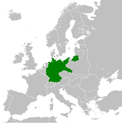 Ligging of Duitsland