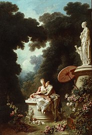 Jean-Honoré Fragonard, The Progress of Love – Love Letters, 1771–1772[303]