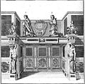 Monument de Tristan et Charles de Rostaing (gravure de 1790).