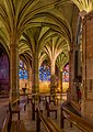 Ambulatory of Saint-Séverin in Paris.