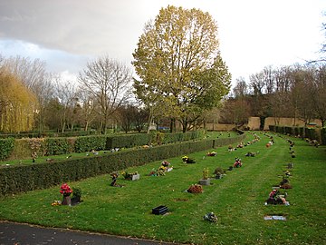 Cimetière-parc du Mont Valérien à Nanterre.