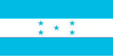 Drapeau du Honduras.