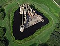 Caerlaverock Castle, a 13th-century castle in southern Scotland