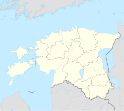 Rapla trên bản đồ Estonia