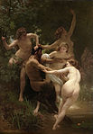 Nymfer och satyr (1873), Clark Art Institute.