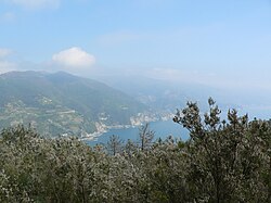 A Cinque Terre tengerpartja