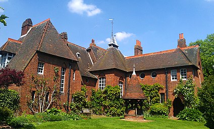 Casa Roșie de William Morris și Philip Webb (1859)