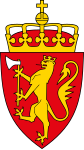 Escudo de Noruega (siglo XIII, diseño de 1992 por Sverre Morken).