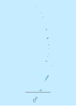 Mapa konturowa Marianów Północnych