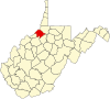 State map highlighting Tyler County