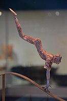 Ivory bull-leaper, "Ivory Deposit" at Knossos, prob. MM IIIB, AMH.[9]