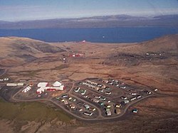 Aerial view of Nanisivik