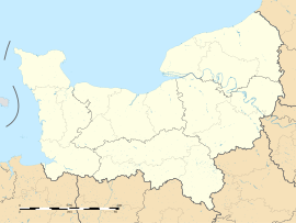 Saussay is located in Normandy