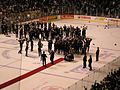 Memorial Cup celebration