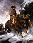 Bonaparte Crossing the Alps, 1850, Walker Art Gallery, Liverpool[10]