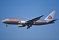 Boeing 767-200ER w starym malowaniu linii American Airlines (2001)