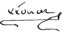 Eleanor's signature