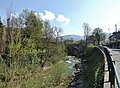 La rivière Hyères qui traverse Cognin.