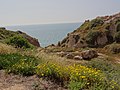 Felsbucht mit Blick auf das Mittelmeer