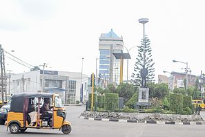 Sabo Roundabout at Yaba