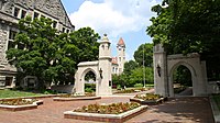 Sample Gates on the Indiana University Bloomington campus