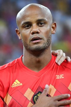 Vincent Kompany a 2018-as világbajnokságon Belgium színeiben