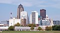 Image 2Skyline of Des Moines, Iowa's capital and largest city (from Iowa)