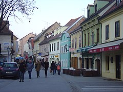 Pješačka zona u Tkalčevićevoj ulici