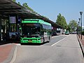 Bus op het busstation