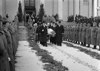 The funeral of President Kyösti Kallio in 1940