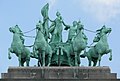 Quadriga of Brabant, Parc du Cinquantenaire, Brüssel