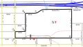 The circuit layout from 1996 to 2000