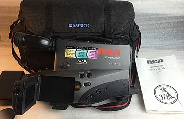 RCA AutoShot VHS Camcorder, c. 1998