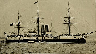 Battleship Riachuelo, 1885.