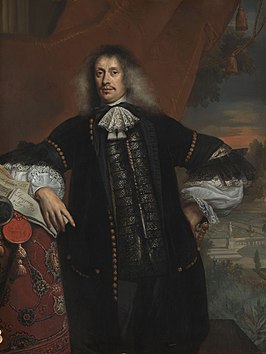 Portret van Hiëronymus van Beverningh, in 1670 geschilderd door Jan de Baen.