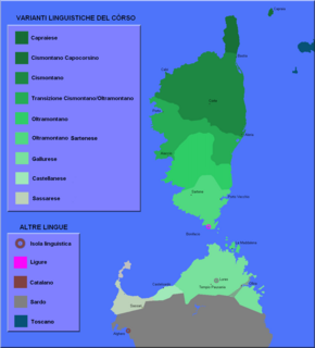 Diffusione giugrafica di u Corsu