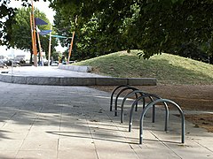 Cycle rack, Aragon Gardens - geograph.org.uk - 3613647.jpg