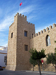 Vista exterior del castillo de Luna