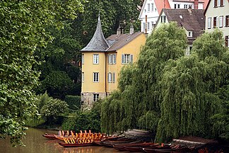 Hölderlinturm mit Neckar