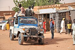 Street scene in Filingué, Tillabéri