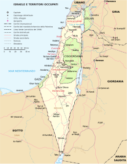 Israele - Mappa