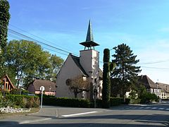 La chapelle protestante d'Illhaeusern.