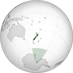 Location o New Zealand within the Realm o New Zealand