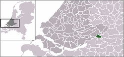 Location of Gorinchem